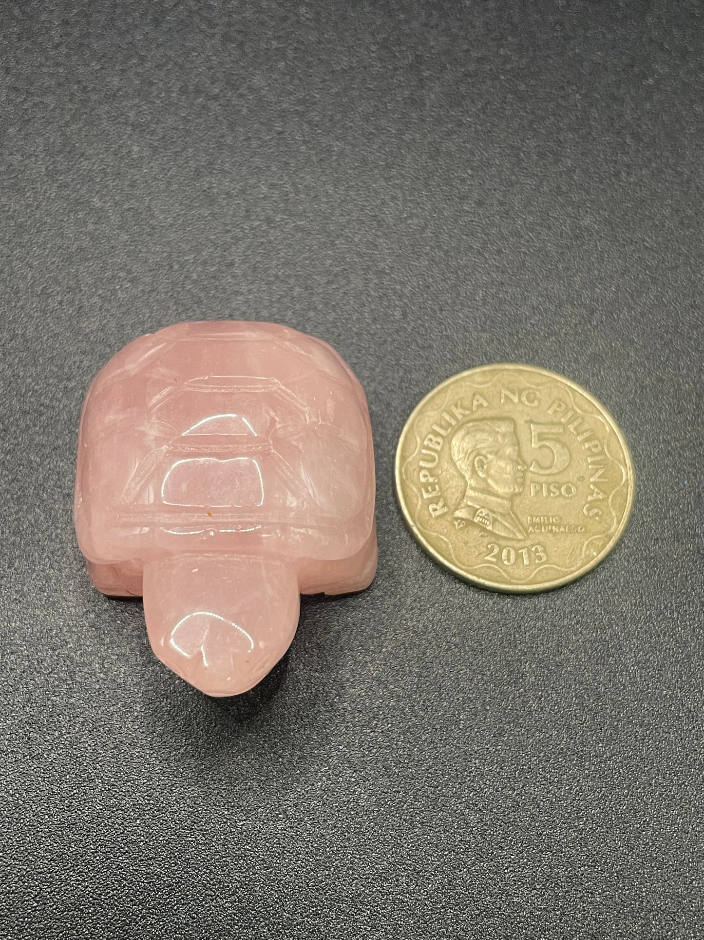 Rose Quartz Small Turtle