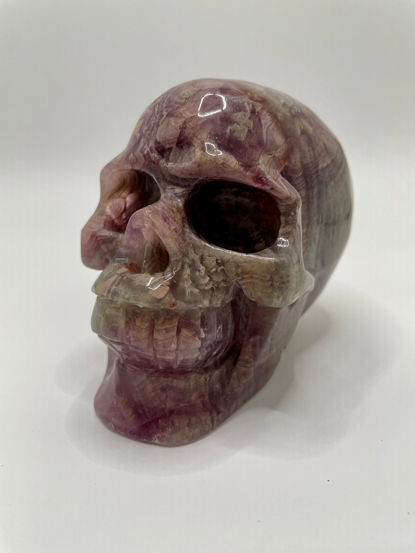 Fluorite Skull