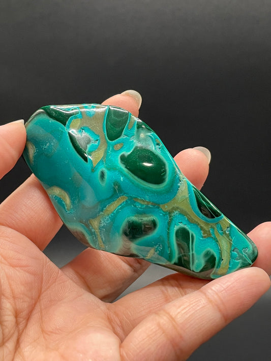 Malachite with Chrysocolla / Congo