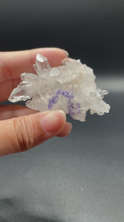 Fluorite in Quartz / Turkey