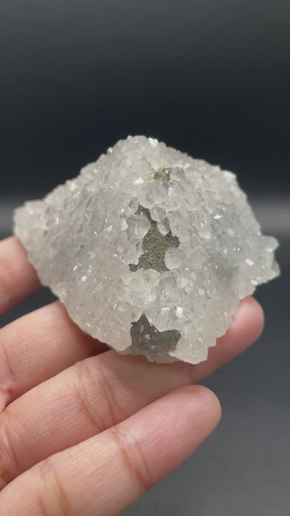 Fluorite with Pyrite / Morocco