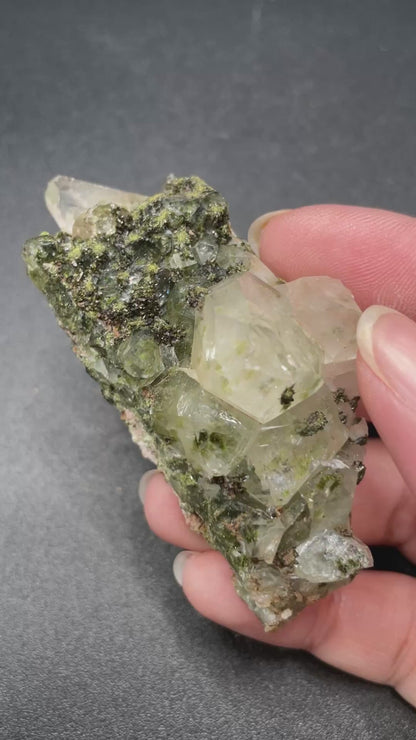 Epidote and Quartz / Turkey