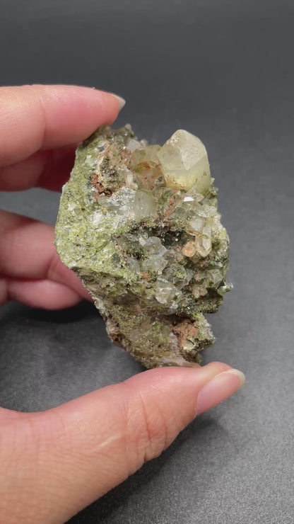 Epidote and Quartz / Turkey